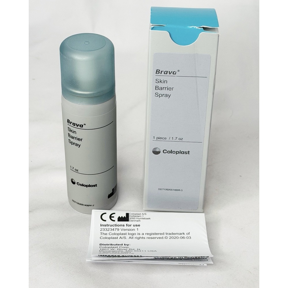 Coloplast Brava Skin Barrier - 120205 - 1.7 oz Spray - Best By 10/2028